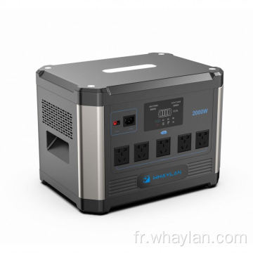 Whaylan 1500W Batterie Home Outdoor Portable Power Station